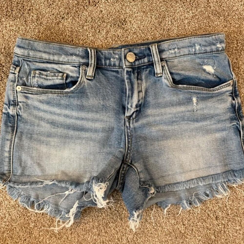 Blank NYC Women's Denim Blue Cutoff Shorts Size 27